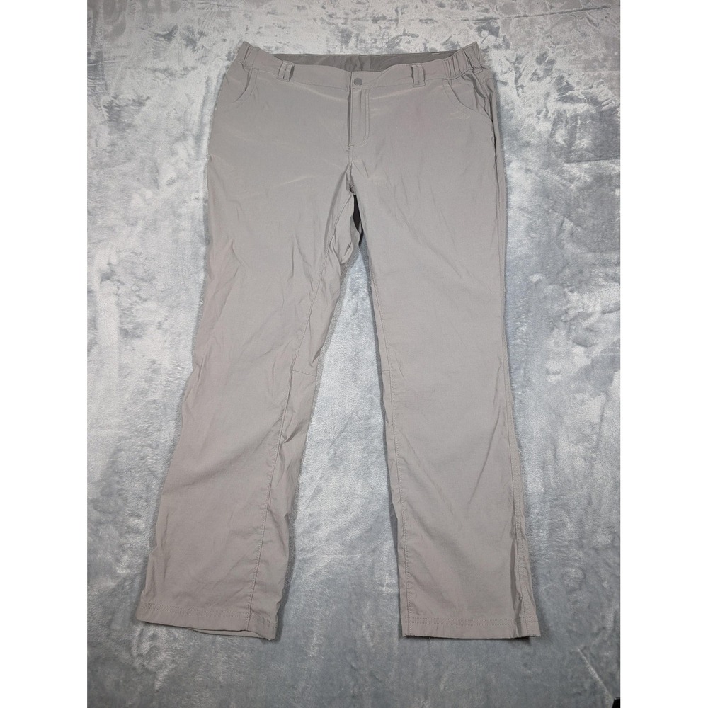 Duluth Trading Co Pants Womens 18x33 Gray Cargo Nylon Stretch Workwear Outdoor